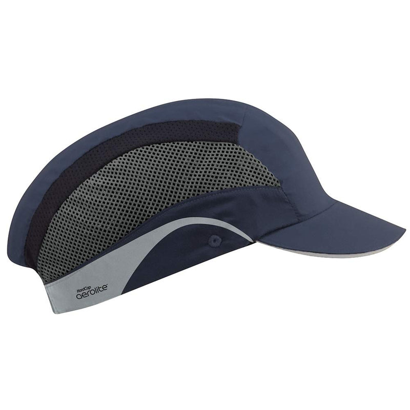 JSP HardCap Aerolite 5cm kurzer Schirm - Marineblau (AAF000-002-100)