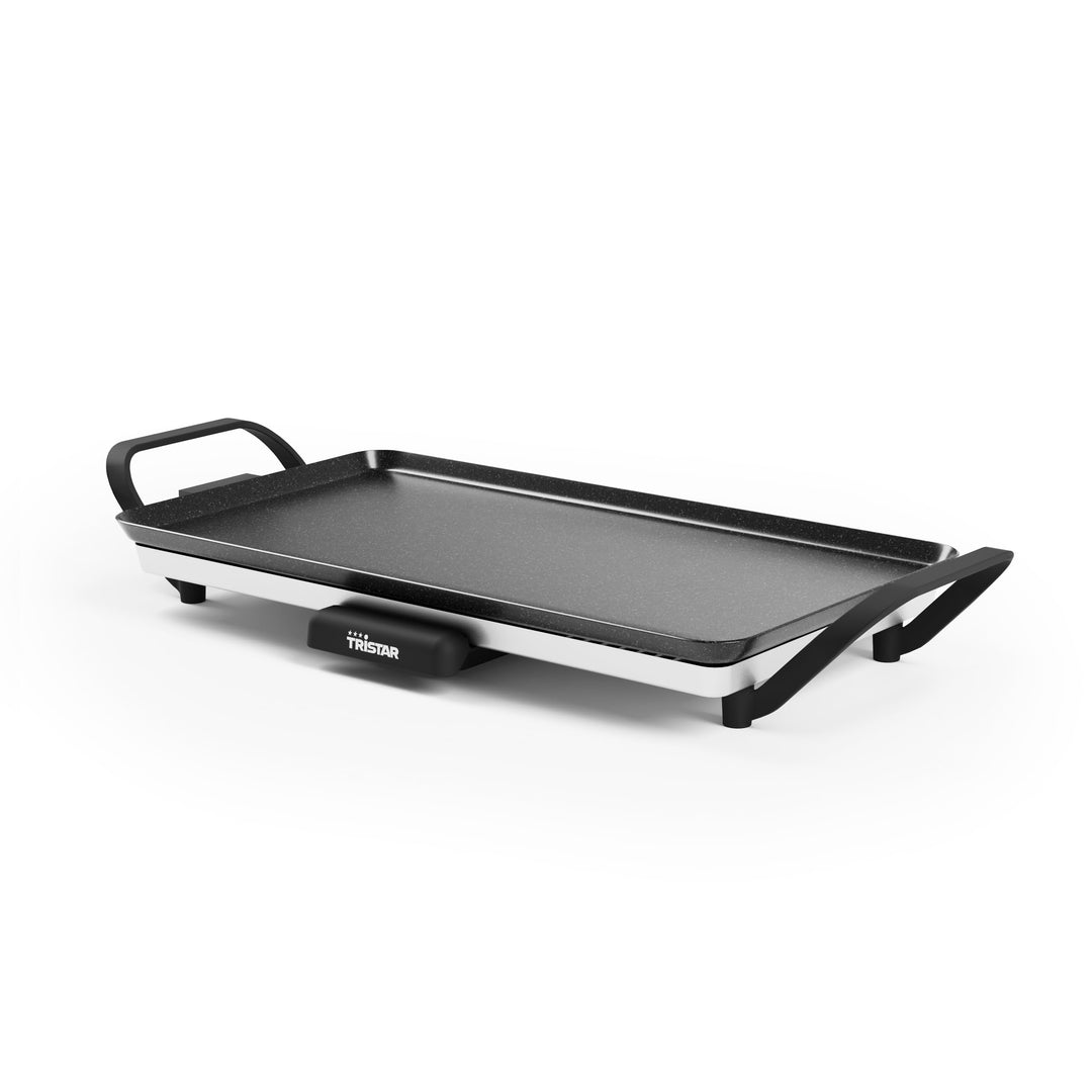 Tristar Tischgrill Slim M – Grosszügige Backfläche von 46 x 26 cm – Antihaftbeschichtung – Abnehmbar