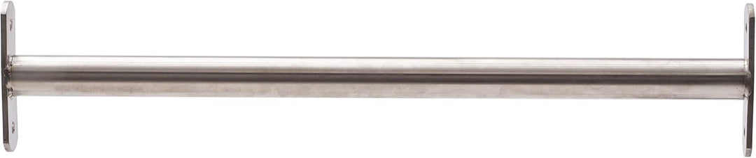 TRIBECCO® Reckstange Turnstange Gymnastikstange Metallstange 60 cm INOX, 60 cm INOX