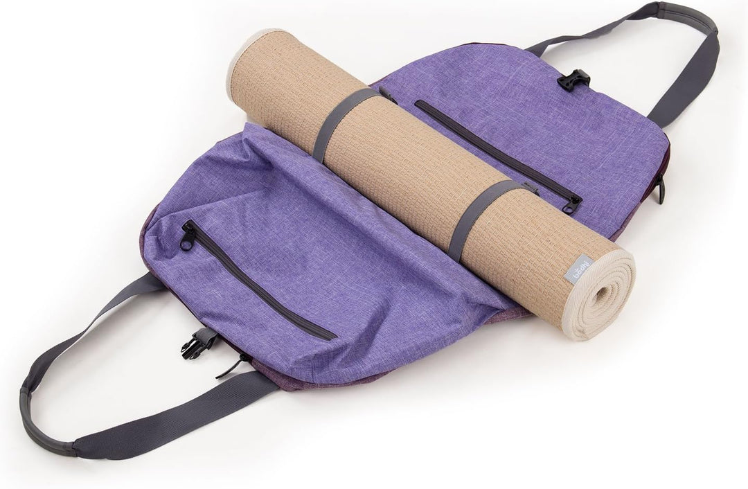 BODHI Yogatasche NAMASTÉ, Yogamatten-Tragetasche im Handtaschen-Look Light Berry, Light Berry