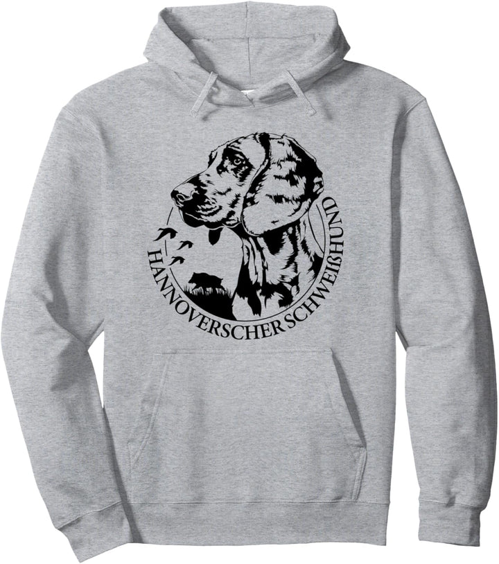Hannoverscher Schweisshund Portrait Jagdhunde Hundeportrait Pullover Hoodie