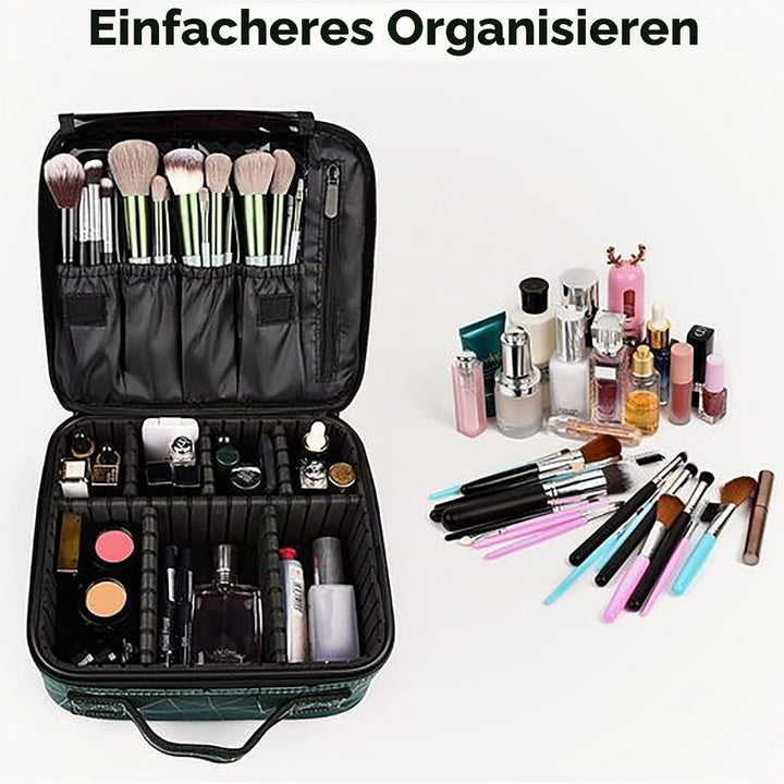 TANTOMI Kosmetiktasche Damen Portable Kosmetikkoffer Damen, Professionelle Make up Tasche Schminktas