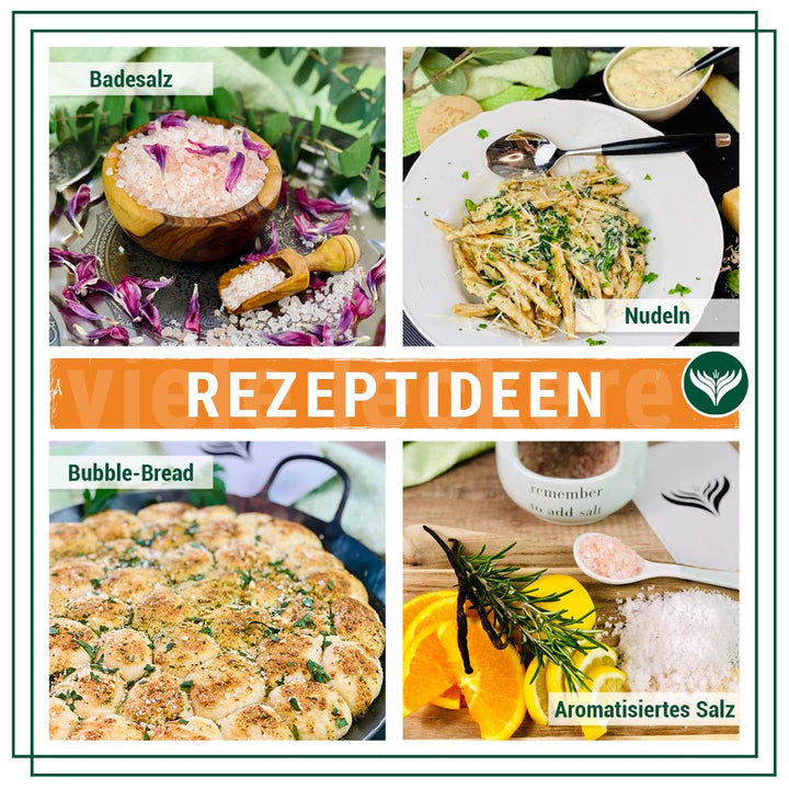 Azafran Rosa Kristallsalz (bekannt als Himalaya Salz) Steinsalz Ursalz fein 5kg 1 kg (5er Pack), 1 k