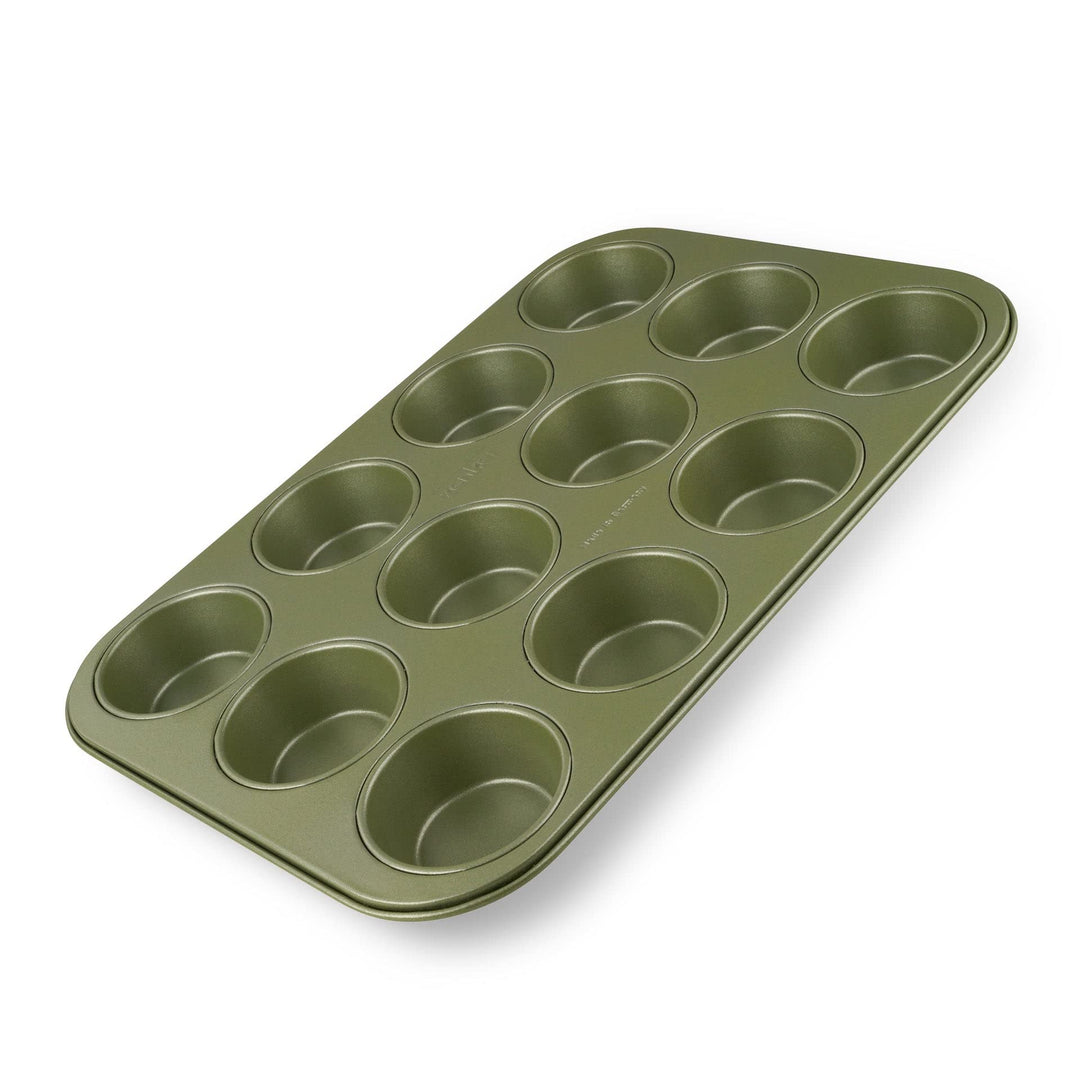 Zenker Muffinform für 12 Stück – Ressourcenschonende und klimaneutrale Backform für Muffins und Cupc