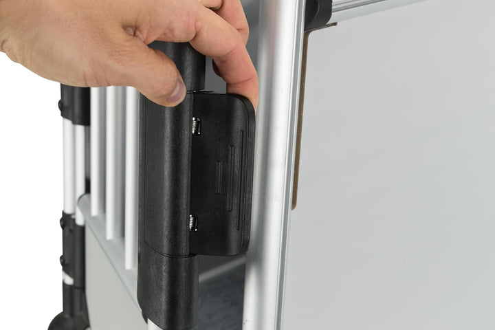 Trixie 39340 Transportbox, Aluminium, S: 48 × 57 × 64 cm, silber/hellgrau 1 Stück (1er