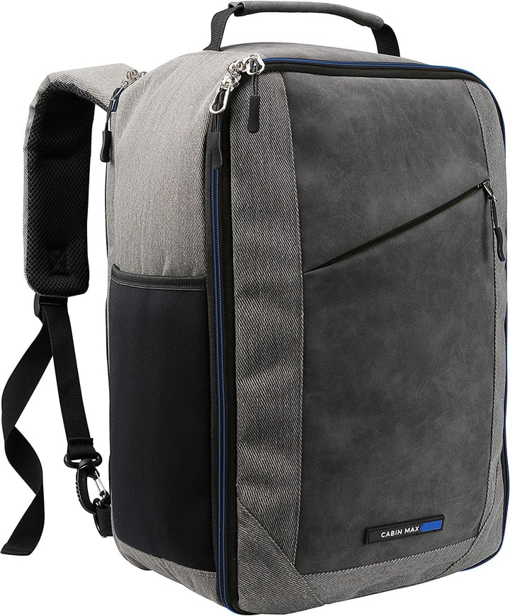 Cabin Max Für Ryanair Handgepäck Rucksack 40x20x25, Reiserucksack, Tasche Flugzeug Wizzair, Eurowing