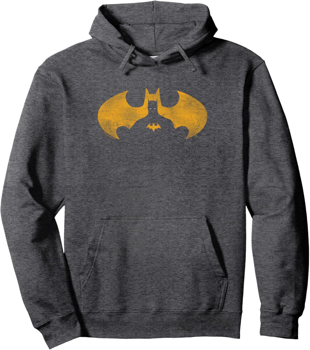 Batman Bat Symbol Knockout Pullover Hoodie