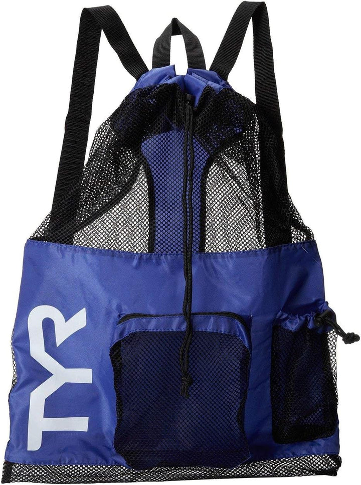 TYR Unisex Big Mesh Mummy Rucksack Tasche Einheitsgrösse Blau (Royal Blue), Einheitsgrösse Blau (Roy