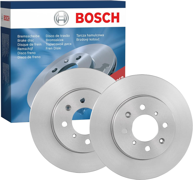 Bosch BD1437 Bremsscheiben - Vorderachse - ECE-R90 Zertifizierung - zwei Bremsscheiben pro Set