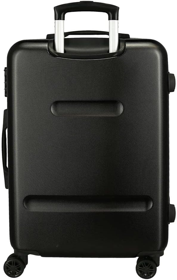 Disney My Pretty Bow Mittelgrosser Koffer, Schwarz, 48 x 68 x 26 cm, fester ABS-Kombinationsverschlu