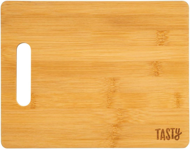 Tasty Bambus-Schneidebrett - 25,7x0,9cm - Ideal zum Schneiden von Brot, Obst, Gemüse, Schnittgut all