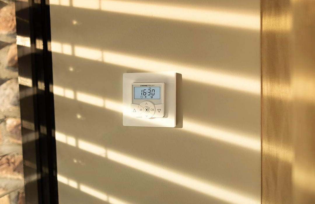 HOMEPILOT Zeitschaltuhr Premium smart - Funkfähige Zeitschaltuhr zur Steuerung von Rollladenmotoren