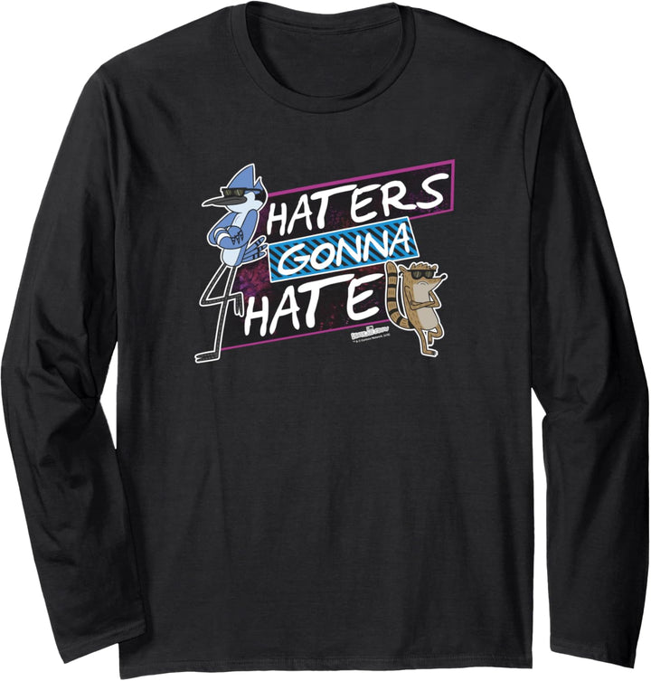 Regular Show Haters Gonna Hate Langarmshirt