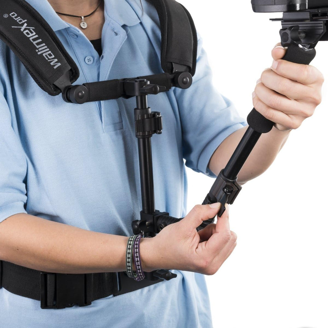 Walimex Pro Video Schulterstativ für Kamera & Camcorder - Ergonomisch, Anpassbar & Komfortabel - Ide
