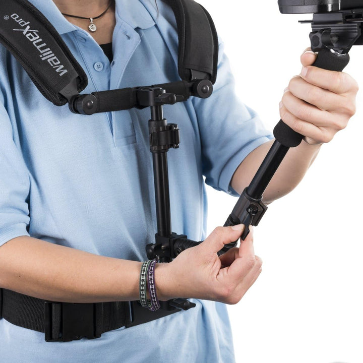 Walimex Pro Video Schulterstativ für Kamera & Camcorder - Ergonomisch, Anpassbar & Komfortabel - Ide