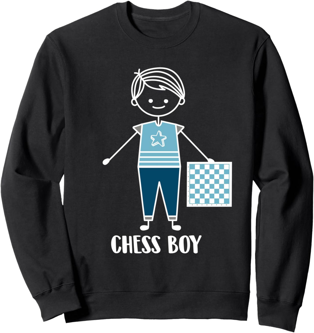 Schach Verein Schachfigur - Schachspieler Sweatshirt