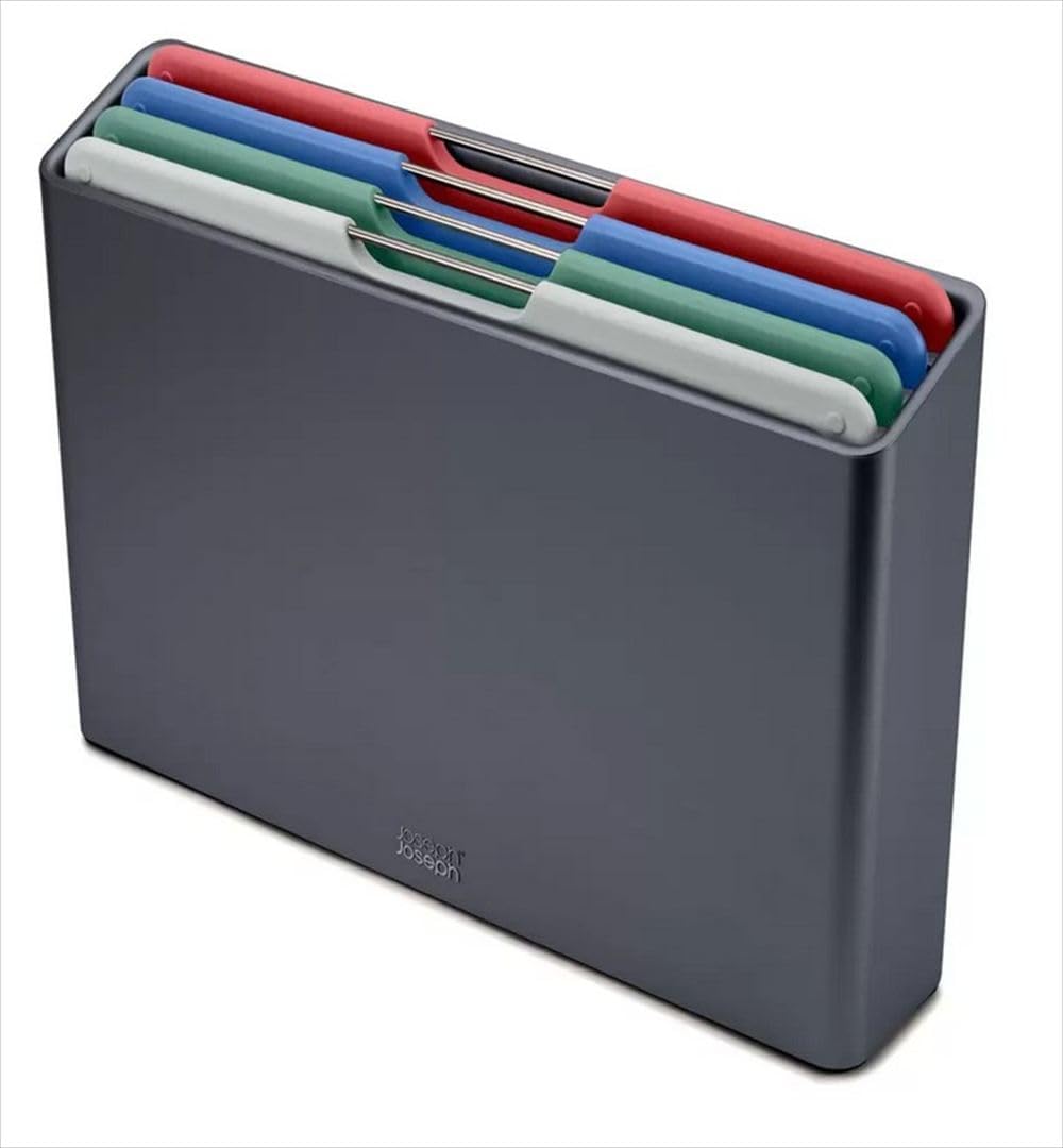 Joseph Joseph Schneidebrett-Set, regulär, Graphit/Küste Mehrfarbig/Grafit 31.8cm X 22cm - Mittlere,