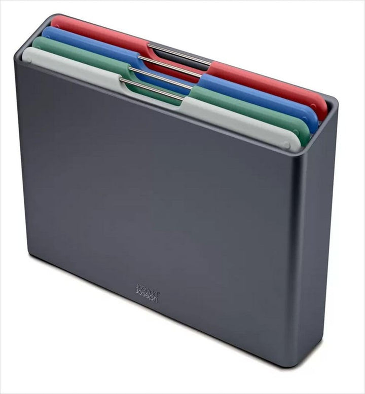 Joseph Joseph Schneidebrett-Set, regulär, Graphit/Küste Mehrfarbig/Grafit 31.8cm X 22cm - Mittlere,
