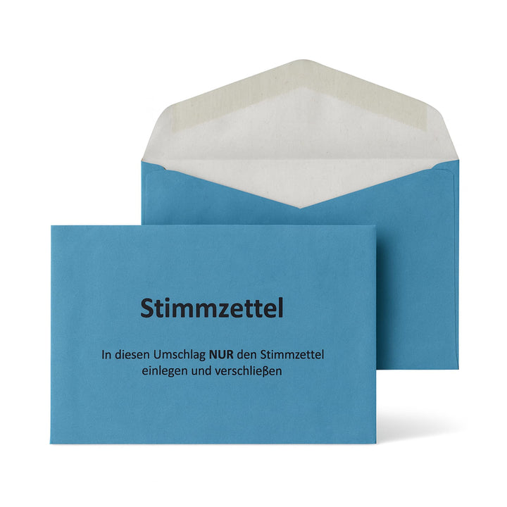 Betriebsratswahl – Innere Wahlumschläge C6 (162×114mm), Recyclingpapier 75g/m², nassklebend, ideal f
