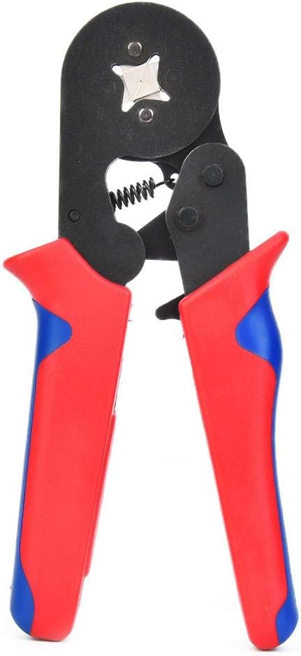 Crimperzange, HSC8 6-4A Selbsteinstellende Ratsche Crimperratschen-Crimpzange 0,25~10 mm² AWG23-10