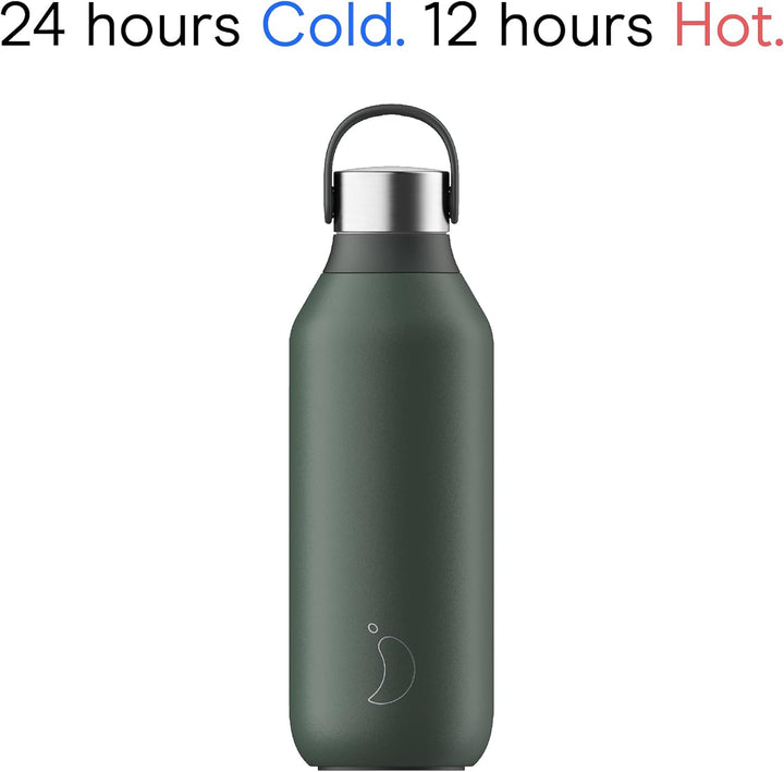 Chilly's Series 2 Flasche - Auslaufsicher, ohne Kondensation, BPA freier Edelstahl - Wiederverwendba