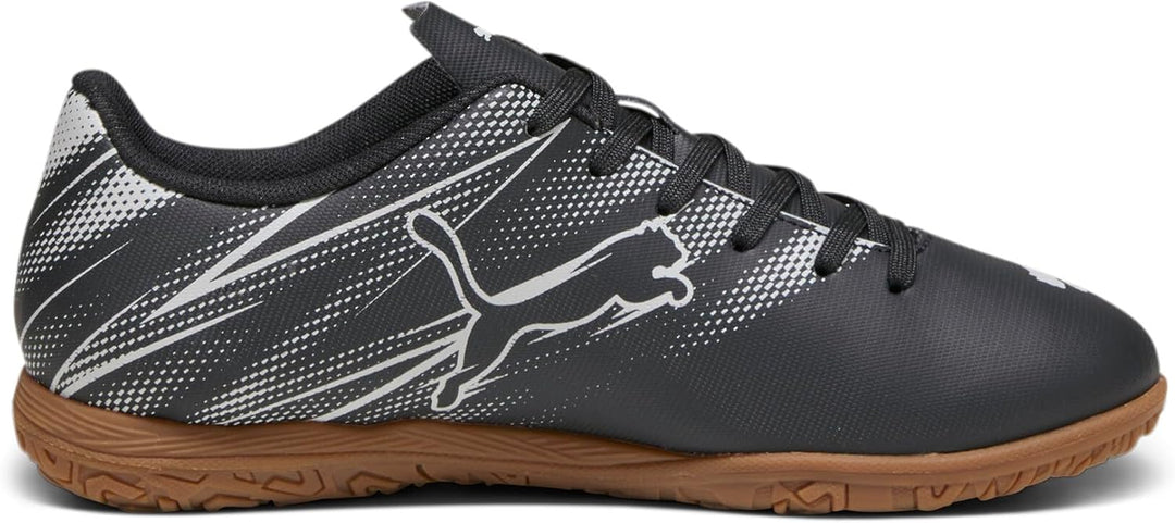 Puma Unisex Kinder Attacanto Turf Training Soccer CleatsSneaker 29 EU Puma Black Silver Mist, 29 EU