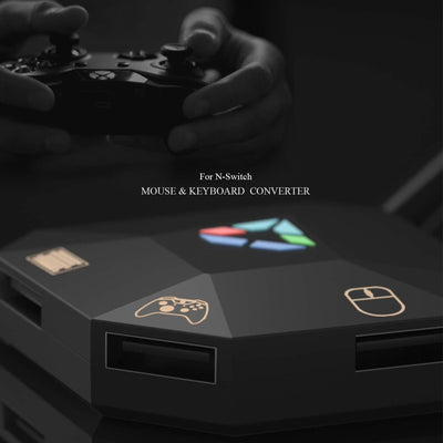 INF Adapter Maus Tastatur Konverter für Nintendo Switch/PS3/PS4/Xbox One/Xbox 360, Gaming Tastatur M