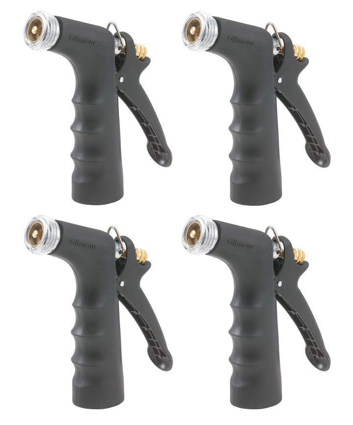 Gilmour 805932-1001 Comfort Grip Düse mit Gewinde vorne 593 schwarz, 4 Stück