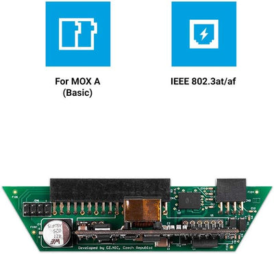 Turris MOX Add-on (PoE) | Power Over ethernet, 802.3at, 802.3af | Additional Hardware for modular, O