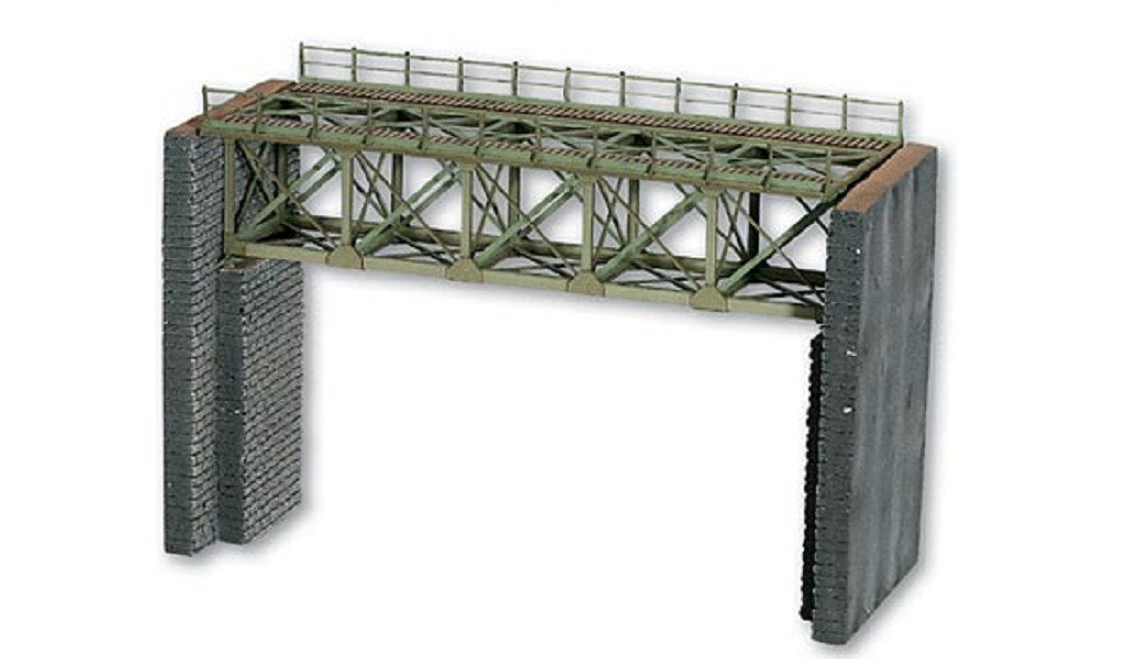 67010 - NOCH - Stahlbrücke Laser-Cut Bausatz, 18,8cm lang