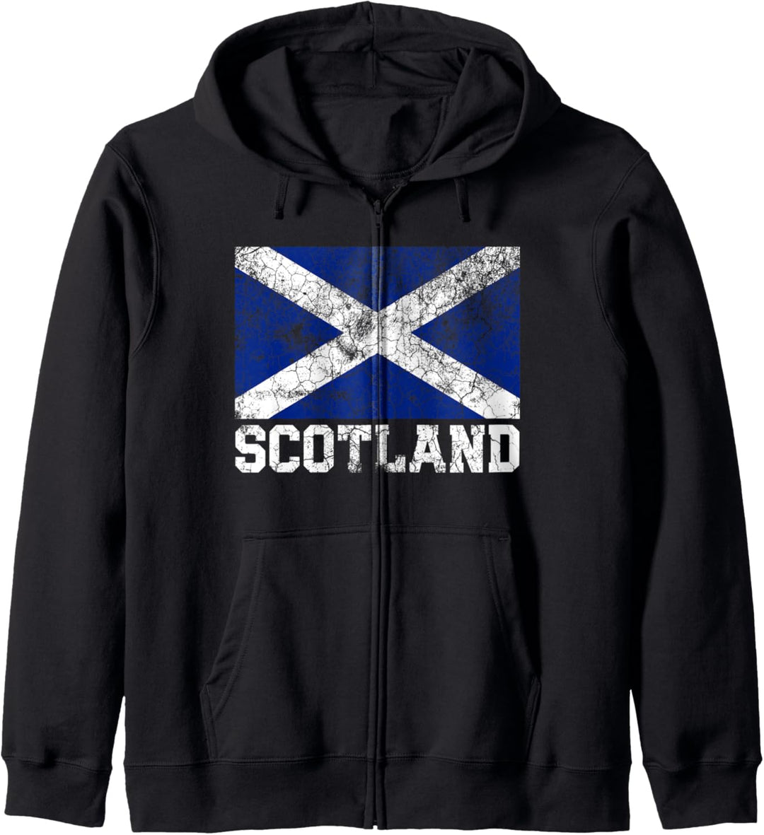 Scotland Flag Scottish Family Pride Country Shirt Vintage Kapuzenjacke