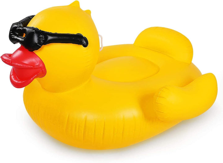 Float Joy Ente Aufblasbare Gross Luftmatratze Pool Erwachsene Pool Spielzeug Schwimmtier für den Poo