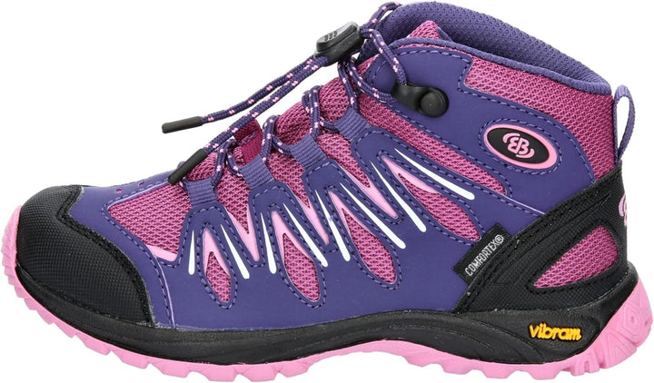 Brütting Mädchen Expedition Kids High Cross-Laufschuh, 28 EU Lila Rosa
