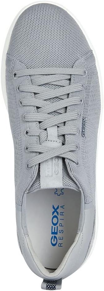 Geox Herren U Spherica Ec4 Sneaker 41 EU Lt Grey, 41 EU Lt Grey