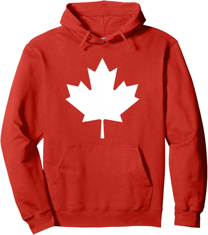 Kanadische Flagge Ahornblatt Blatt Stolz Kanadisches Pullover Hoodie