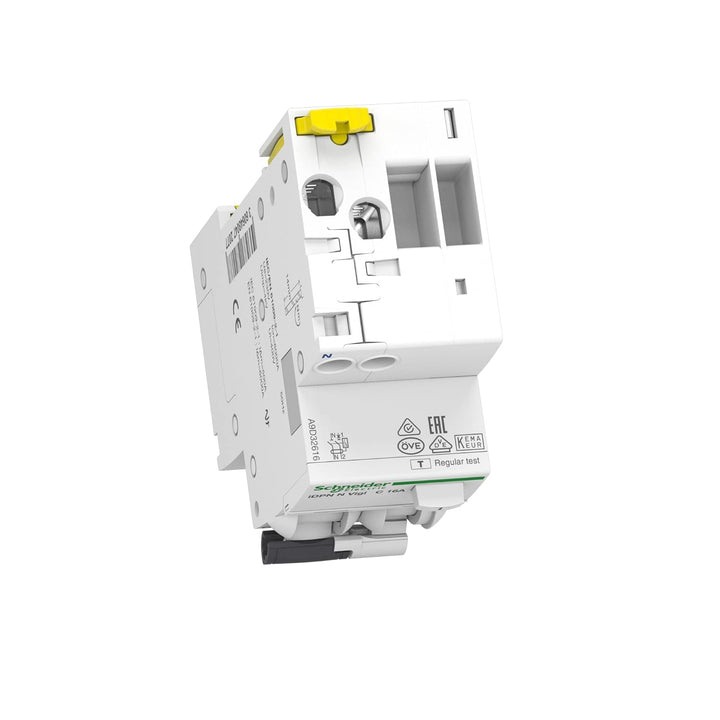 Schneider Electric A9D32616 FI/LS-Schalter iDPN N Vigi 1P+N, 16A, C-Char, 30mA, Typ A, 6kA, Weiss, 1