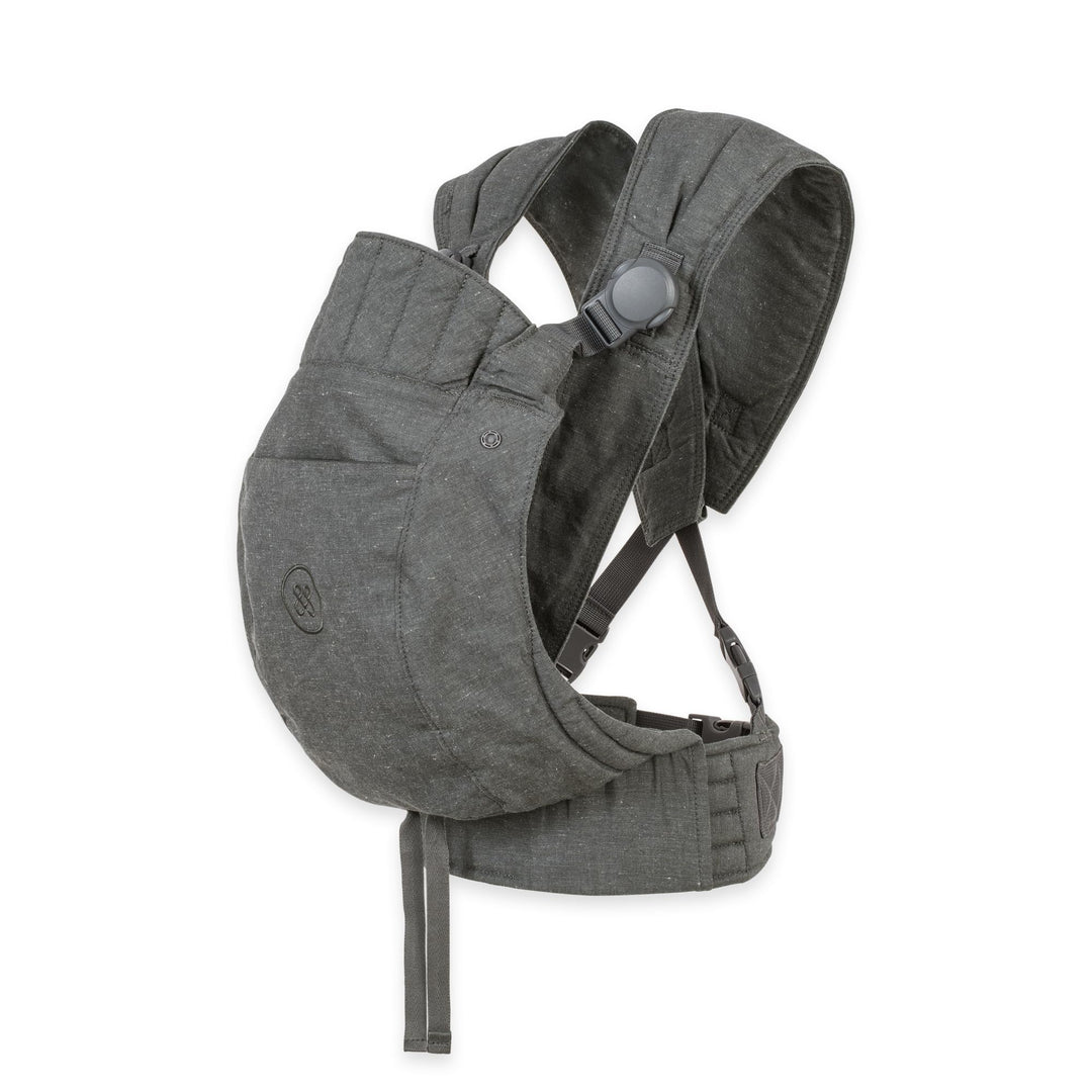 emma & noah Premium Babytrage – mitwachsend 3,5–15kg, ergonomisch, leise Magnetverschlüsse, gepolste