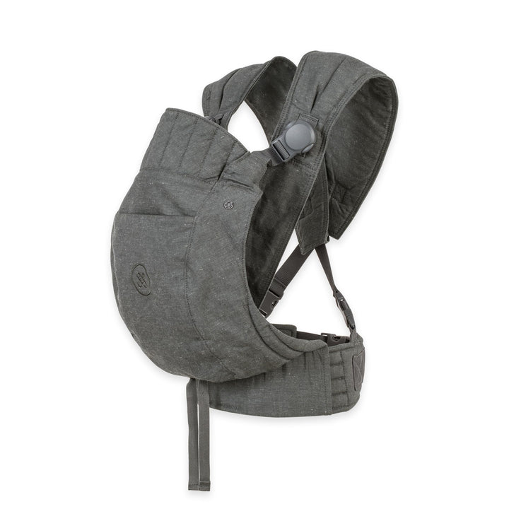 emma & noah Premium Babytrage – mitwachsend 3,5–15kg, ergonomisch, leise Magnetverschlüsse, gepolste