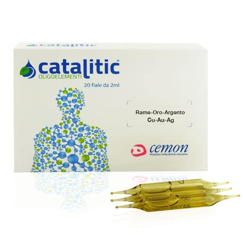 CEMON Katalytische Spurenelemente 20 Ampullen à 2 ml (Kupfer-Gold-Silber (Cu-Au-Ag))