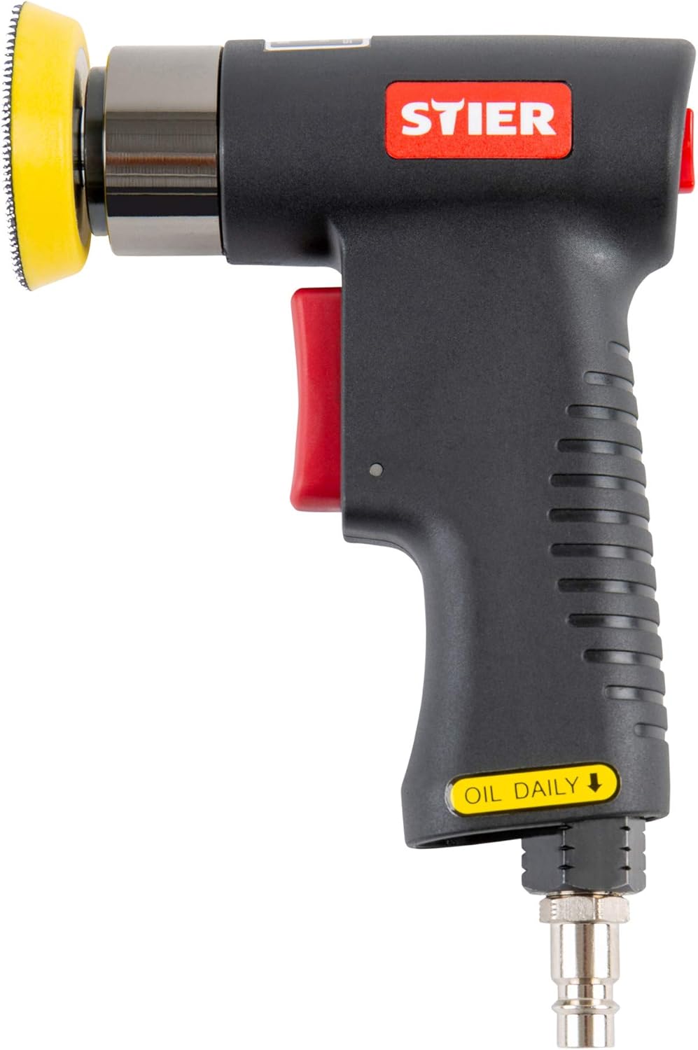 STIER Mini-Exzenterschleifer-Satz ME-26 Länge 100 mm 64-teilig
