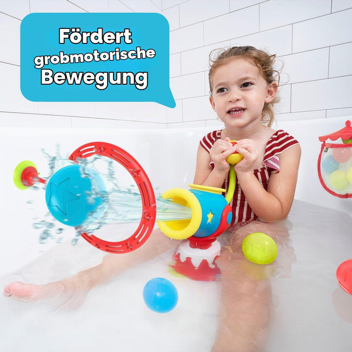 Magische Wasserkanone mit Bällen