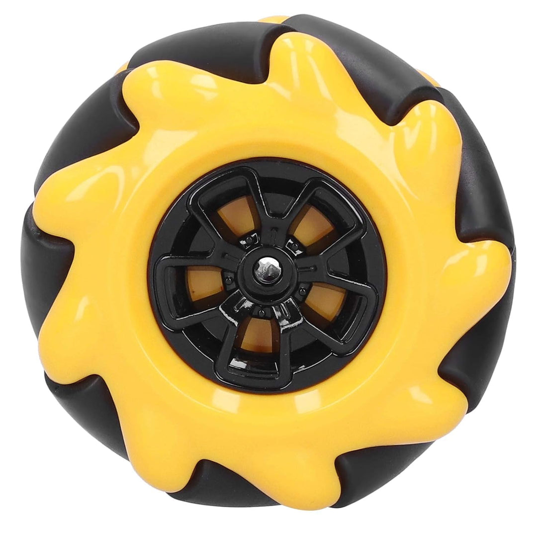 Mecanum Wheel Mecanum Wheel ABS, Gummi Mecanum Wheel Omnidirektional für Smart Robot Car Parts Zubeh