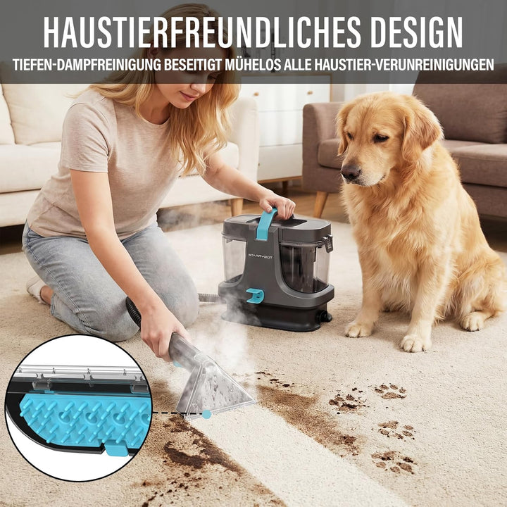 STARRYBOT 1500W Tragbarer Waschsauger