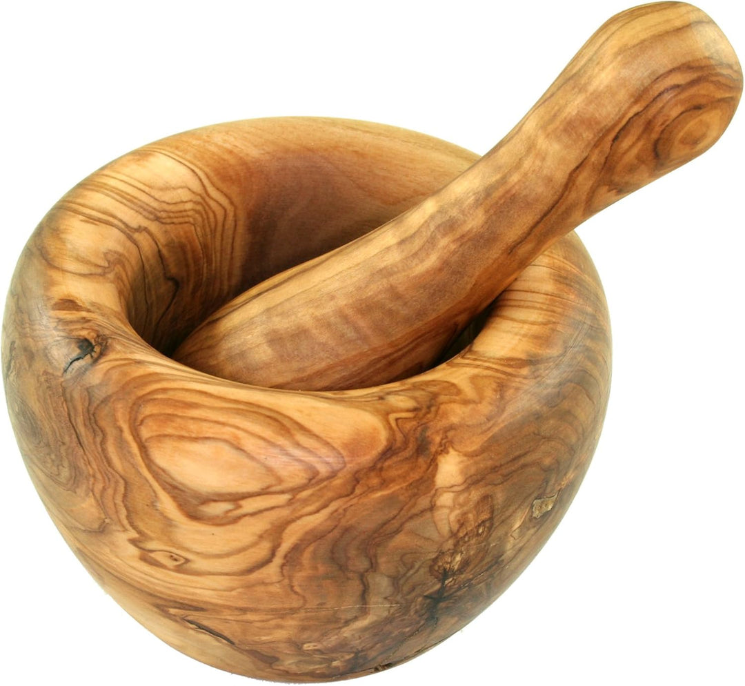 D.O.M.® Mörser 12 cm aus Olivenholz
