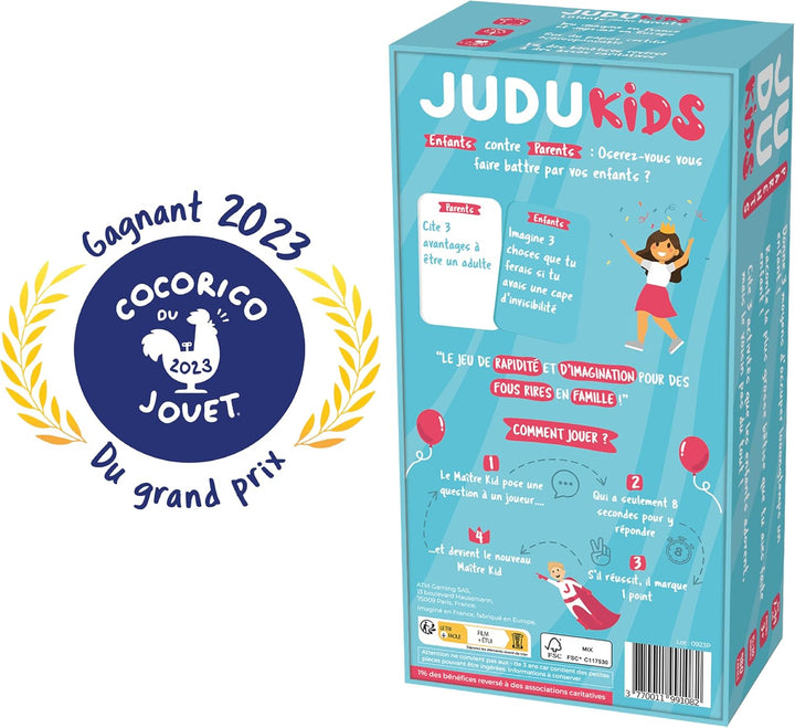 ATM Gaming JUDUKIDS – Gesellschaftsspiele – Das lustige Familienspiel – Fragen und Herausforderungen