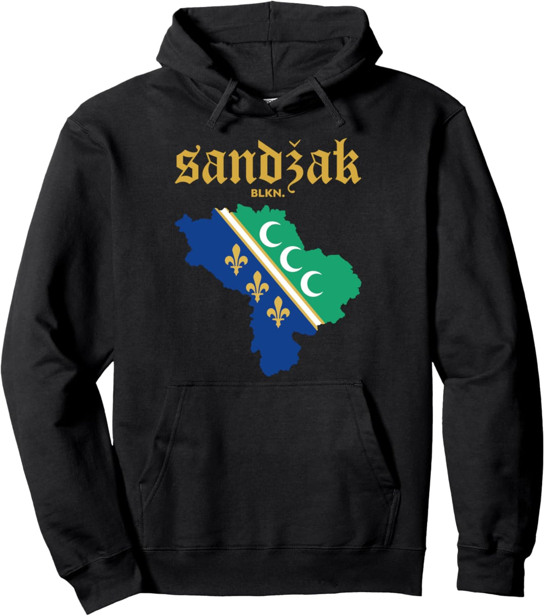 Sandzak Sandzaklija Novi Pazar Flagge Pullover Hoodie