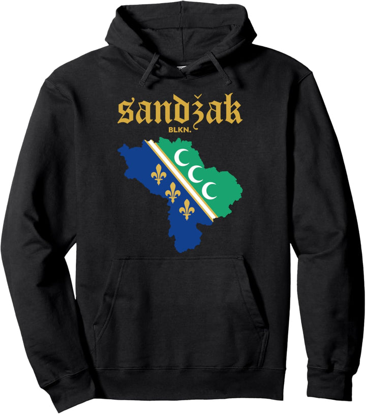 Sandzak Sandzaklija Novi Pazar Flagge Pullover Hoodie