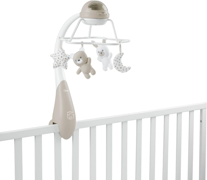 Chicco First Dreams Rainbow Musical Karussell, 3in1 Neugeborenen Karussell mit beruhigenden Melodien