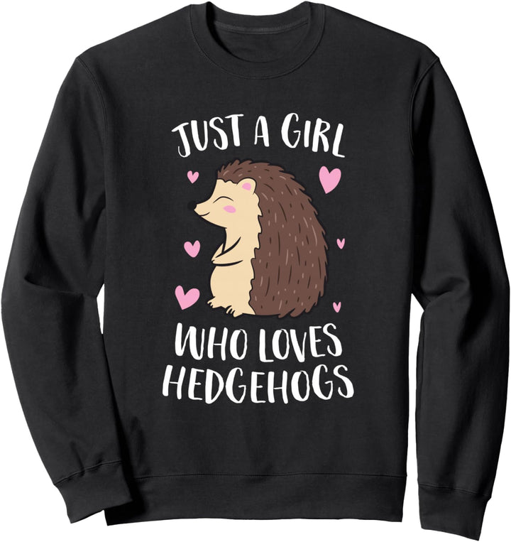 Nur ein Mädchen Das Igel Liebt Baby Igel Sweatshirt