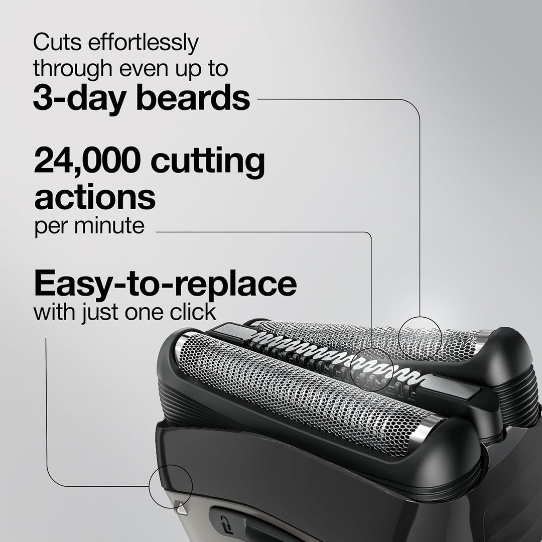 Braun Series 3 32B Ersatzteile, Folie KOPF Rasierer 70B, 70B